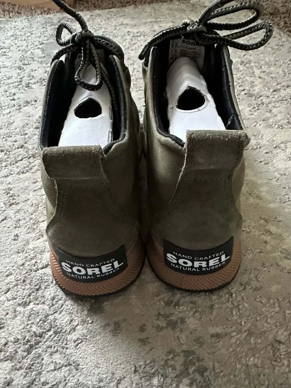 Sorel Out N About IV Waterproof Boot Green Black Women's Size 9.5